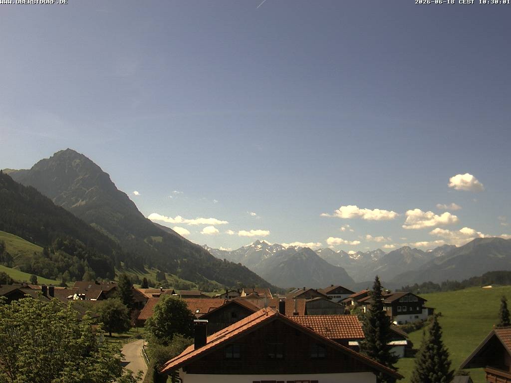 Archiv Foto Webcam Schöllang