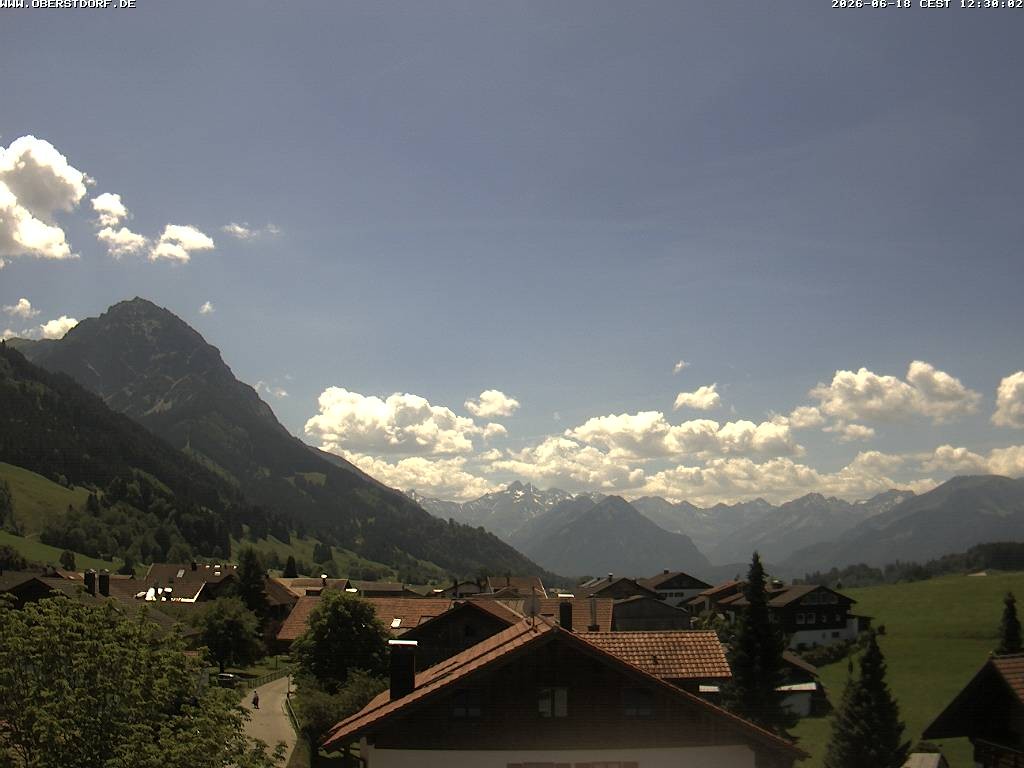 Archiv Foto Webcam Schöllang