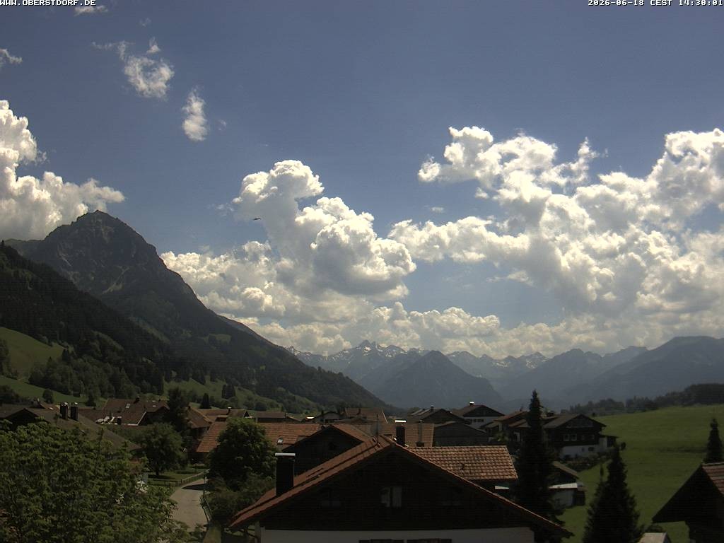 Archiv Foto Webcam Schöllang