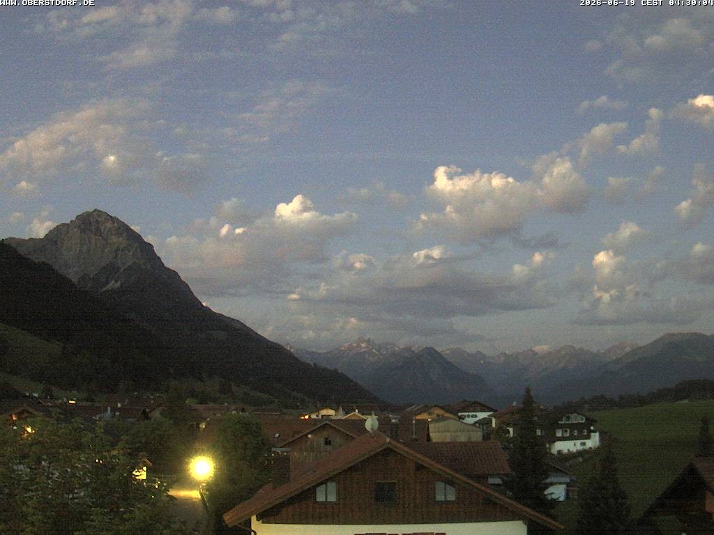 Archiv Foto Webcam Schöllang
