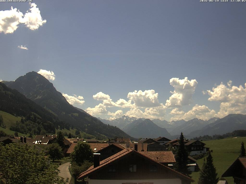 Archiv Foto Webcam Schöllang