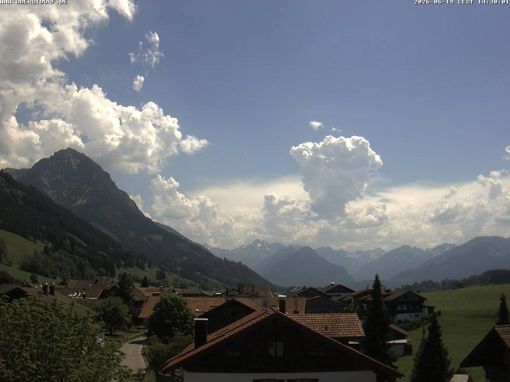 Archiv Foto Webcam Schöllang