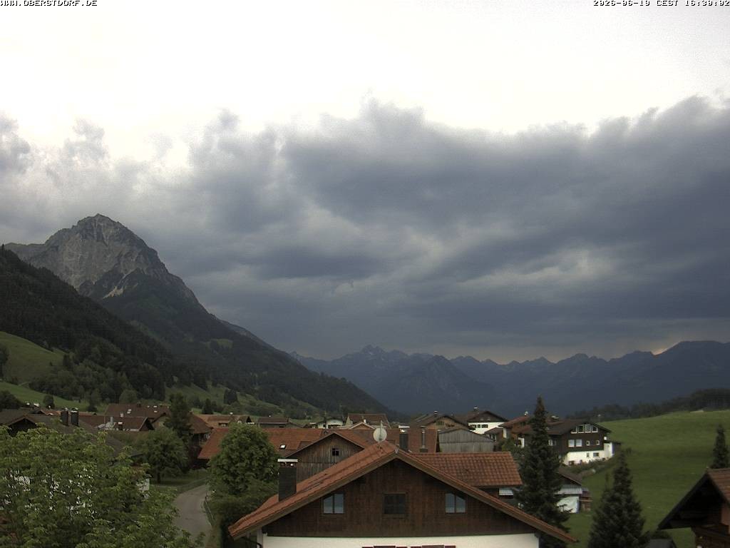 Archiv Foto Webcam Schöllang