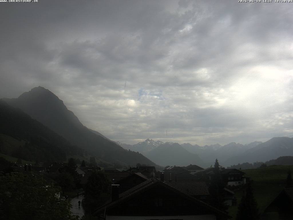 Archiv Foto Webcam Schöllang
