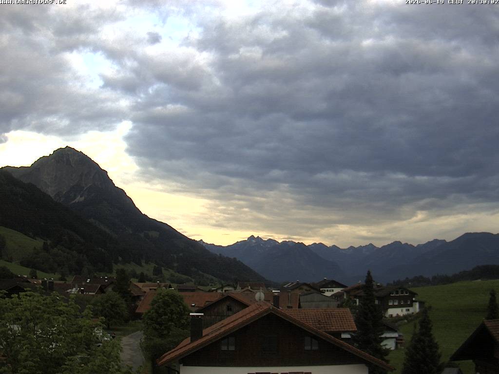 Archiv Foto Webcam Schöllang
