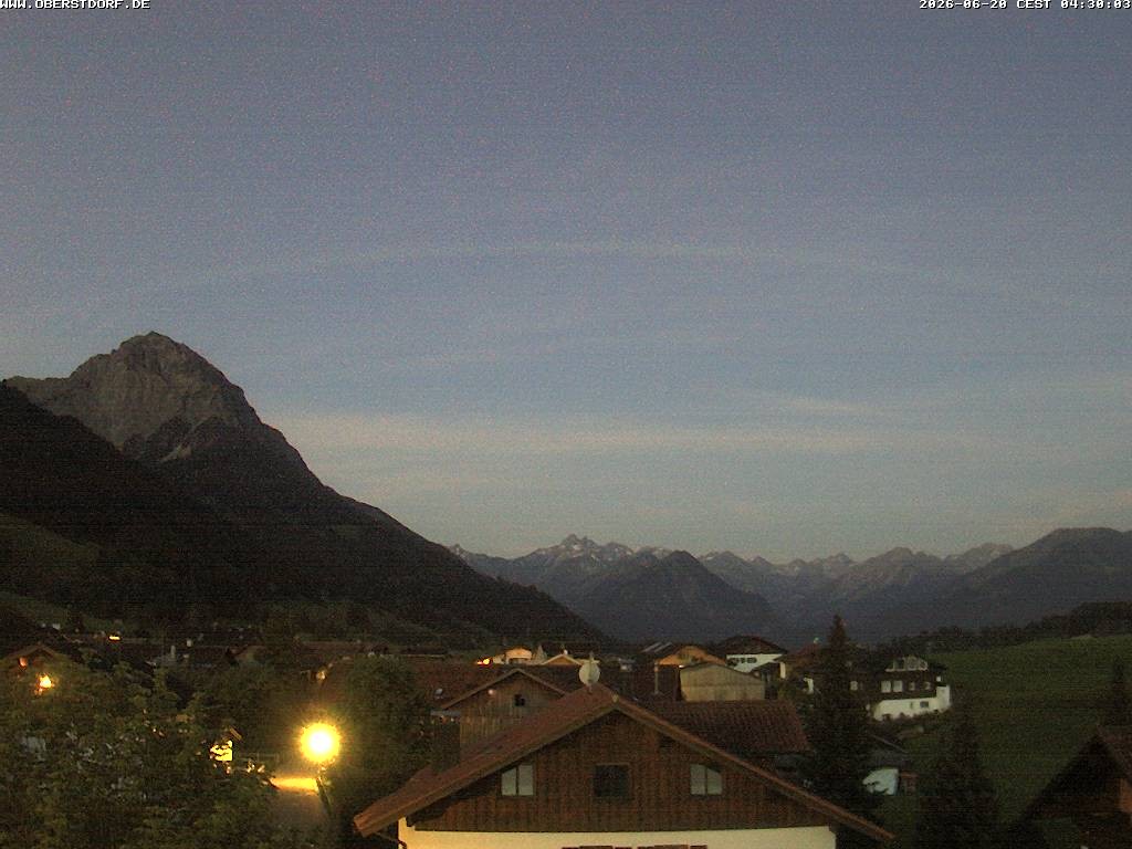 Archiv Foto Webcam Schöllang