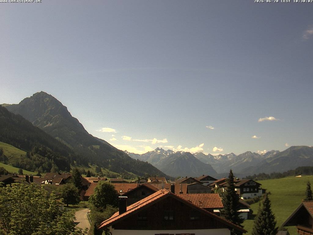 Archiv Foto Webcam Schöllang