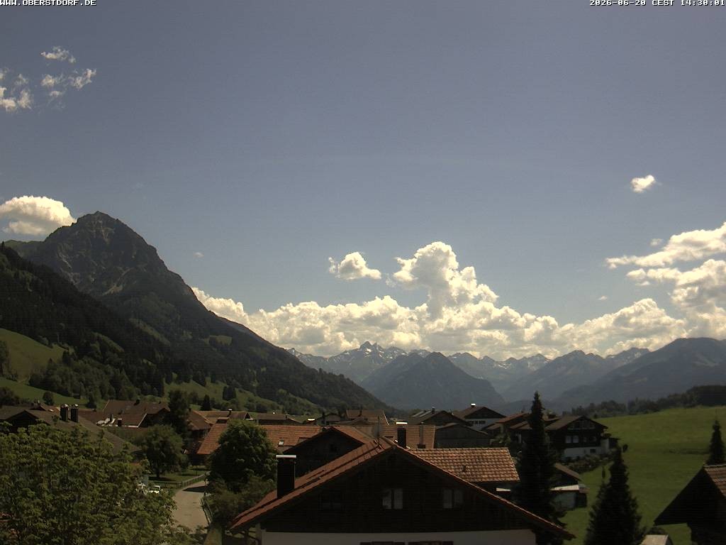 Archiv Foto Webcam Schöllang