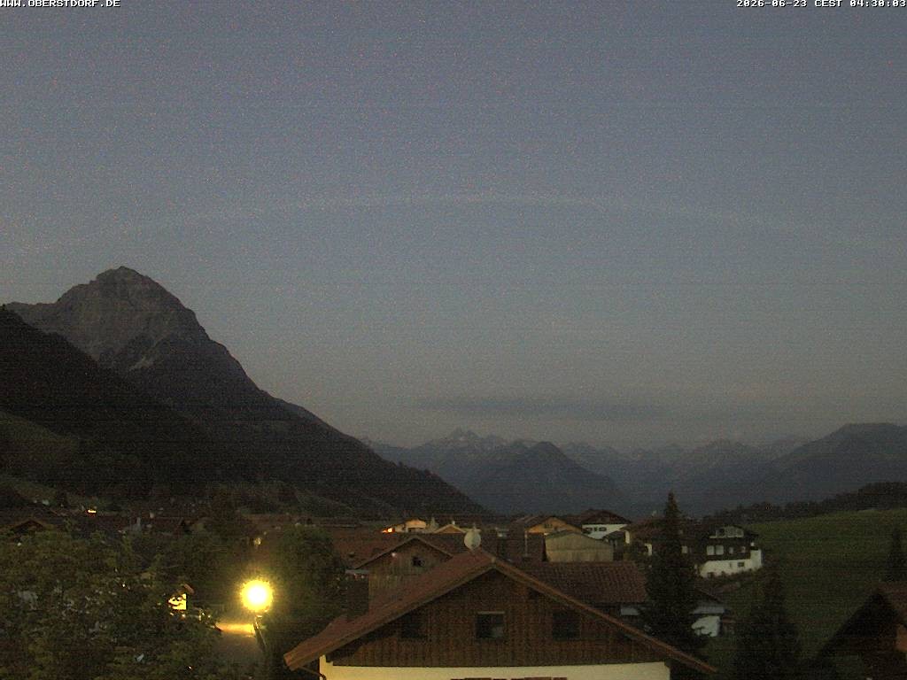 Archiv Foto Webcam Schöllang