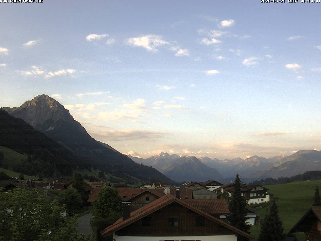 Archiv Foto Webcam Schöllang