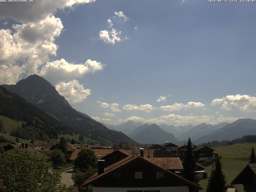 Archiv Foto Webcam Schöllang