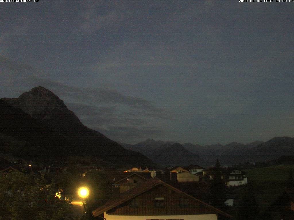 Archiv Foto Webcam Schöllang