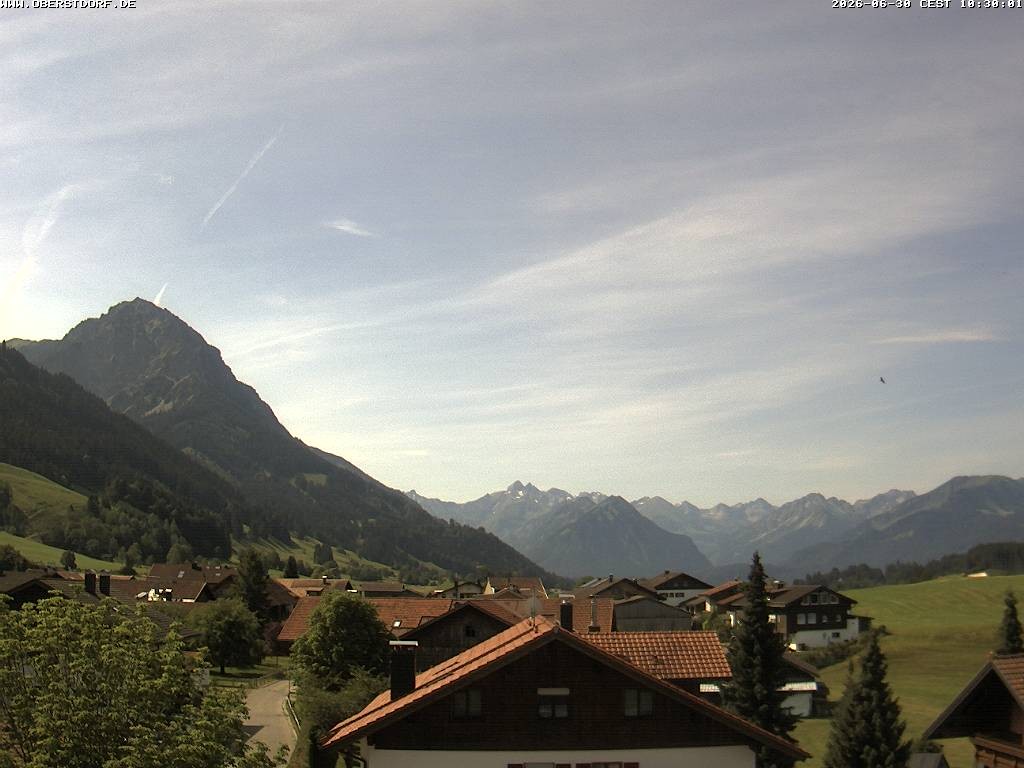 Archiv Foto Webcam Schöllang