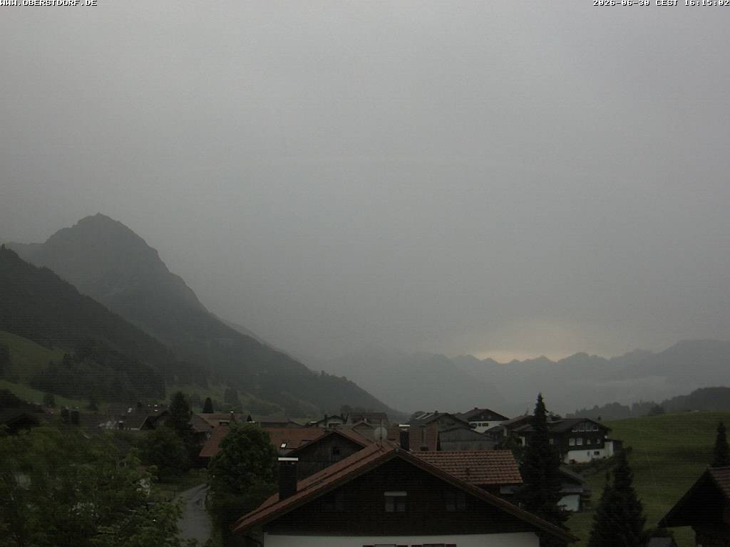 Archiv Foto Webcam Schöllang