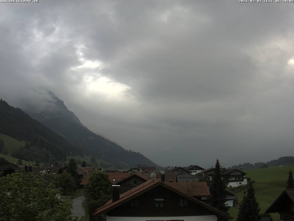 Archiv Foto Webcam Schöllang