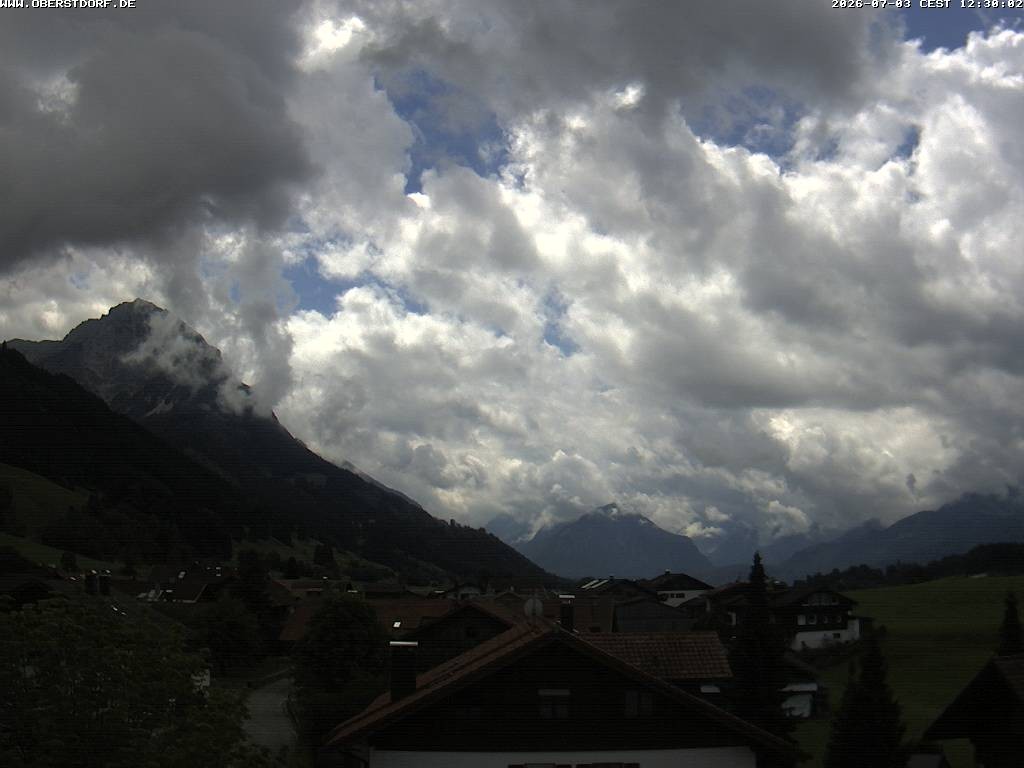 Archiv Foto Webcam Schöllang