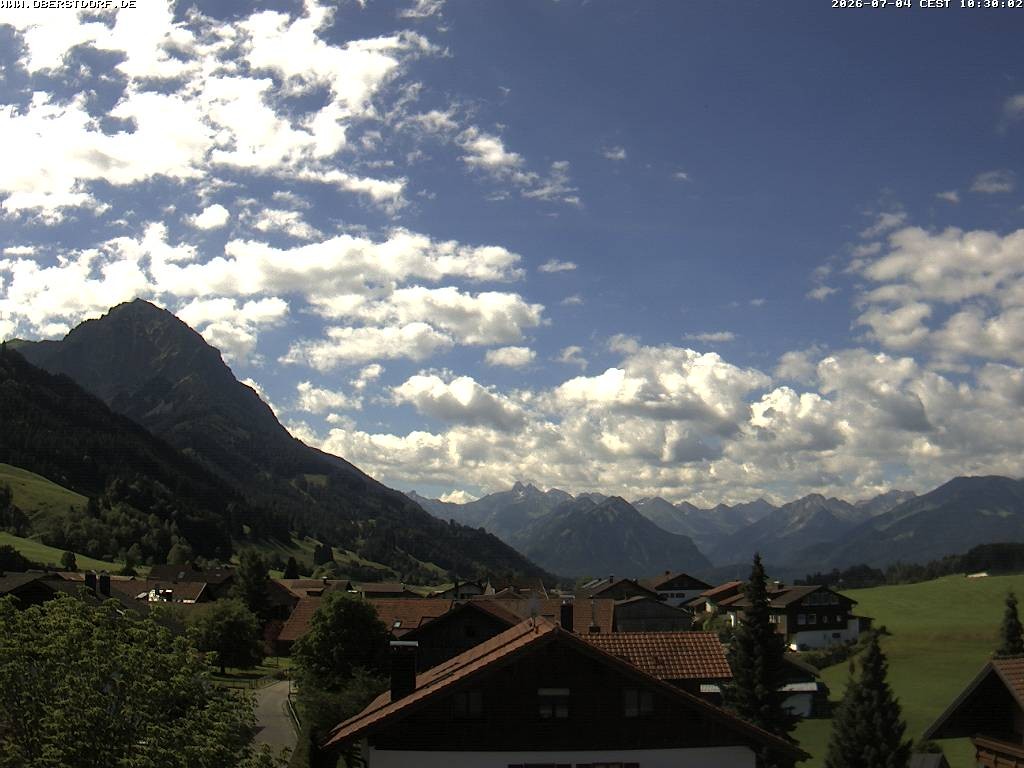 Archiv Foto Webcam Schöllang