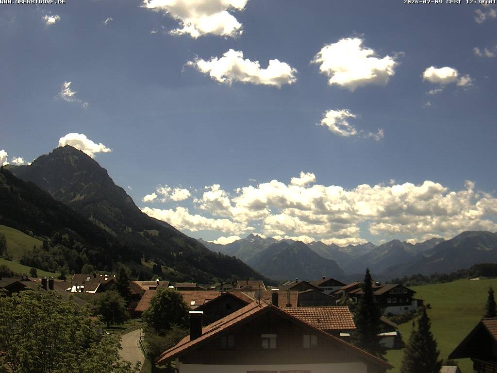 Archiv Foto Webcam Schöllang