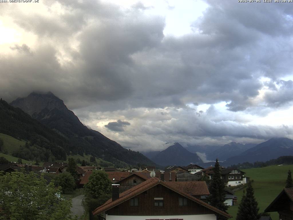 Archiv Foto Webcam Schöllang