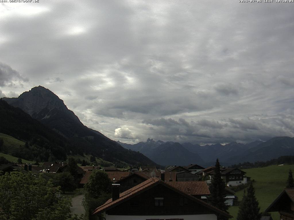 Archiv Foto Webcam Schöllang