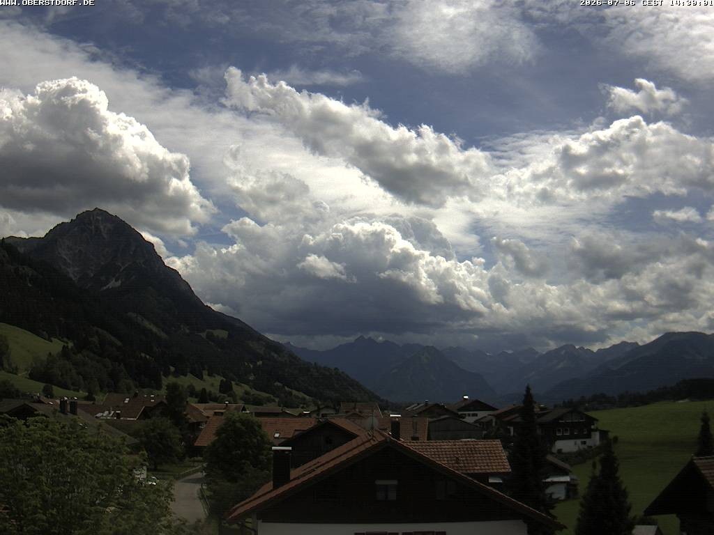 Archiv Foto Webcam Schöllang