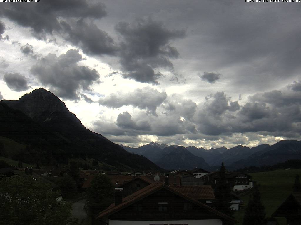 Archiv Foto Webcam Schöllang