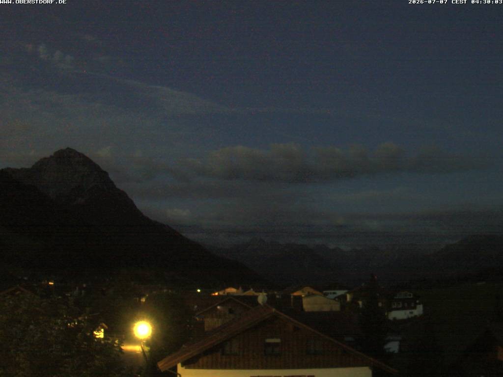 Archiv Foto Webcam Schöllang