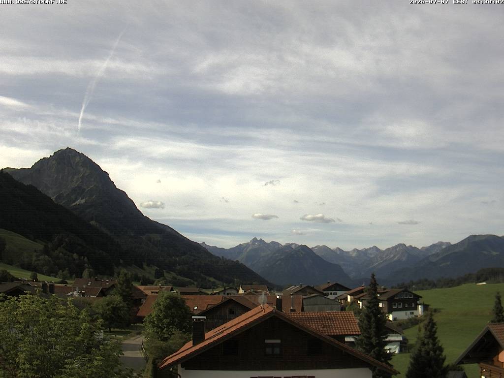 Archiv Foto Webcam Schöllang