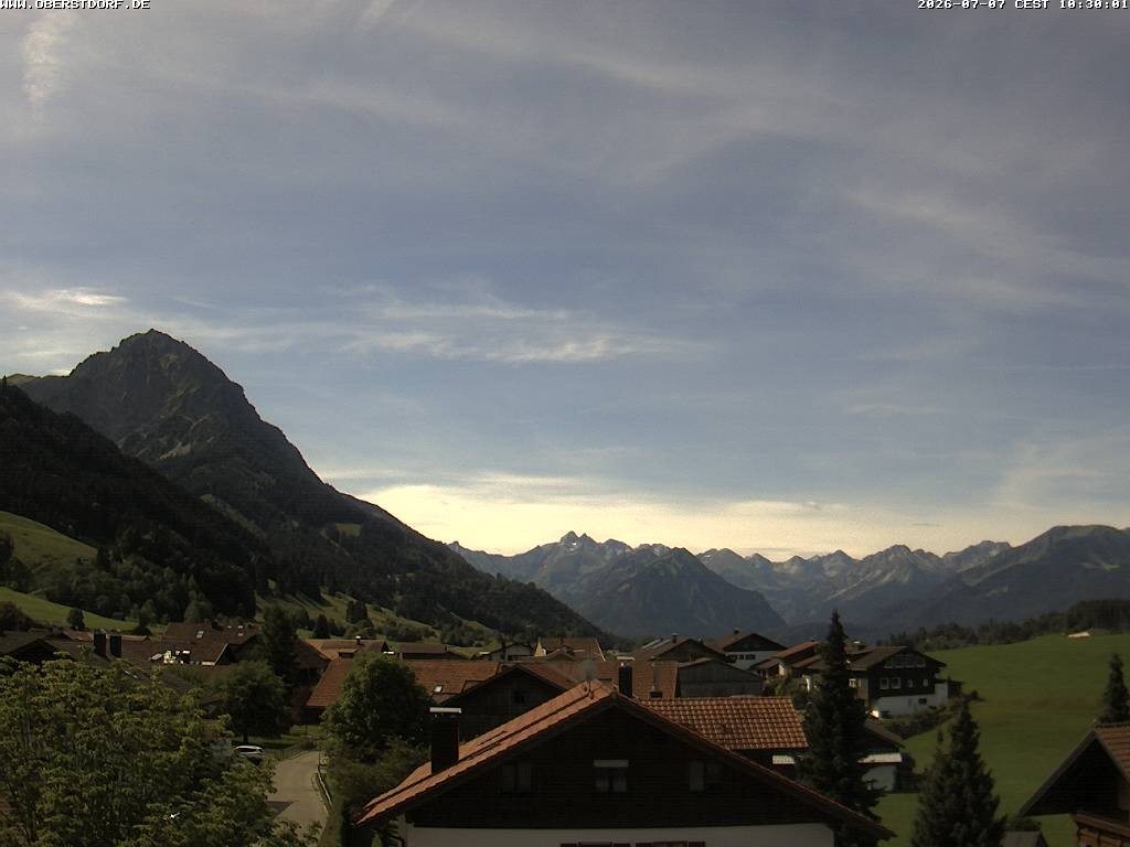 Archiv Foto Webcam Schöllang