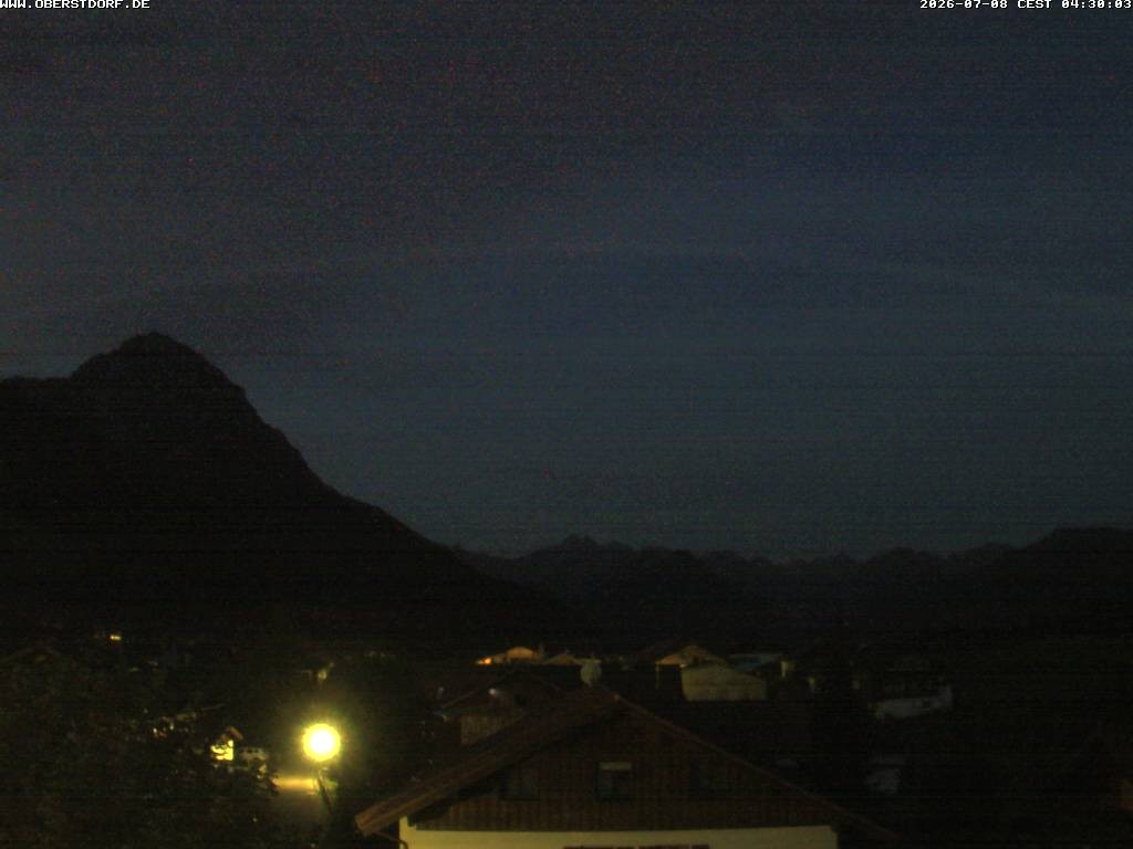 Archiv Foto Webcam Schöllang