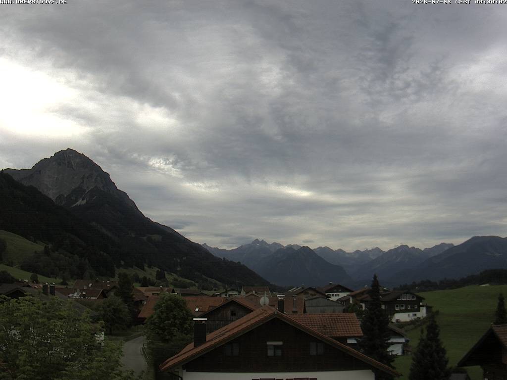 Archiv Foto Webcam Schöllang