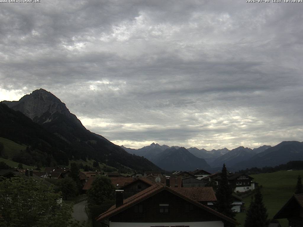Archiv Foto Webcam Schöllang