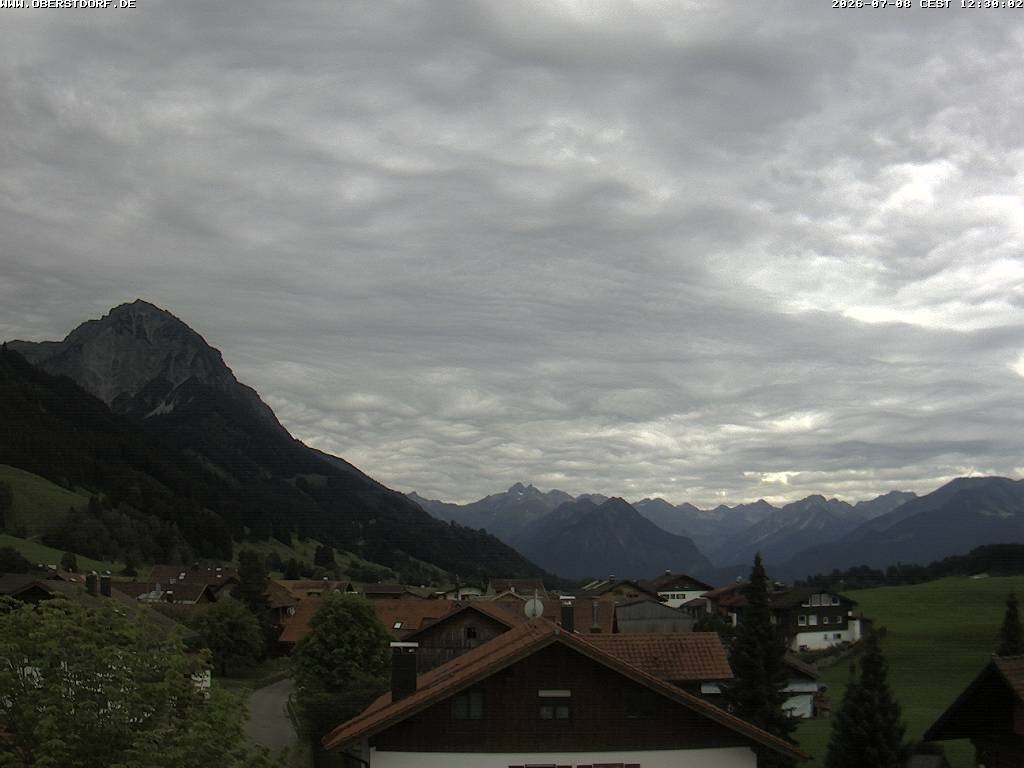 Archiv Foto Webcam Schöllang