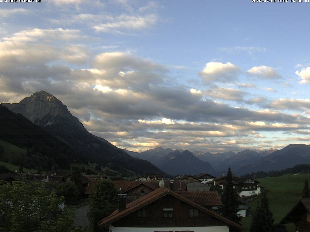 Archiv Foto Webcam Schöllang