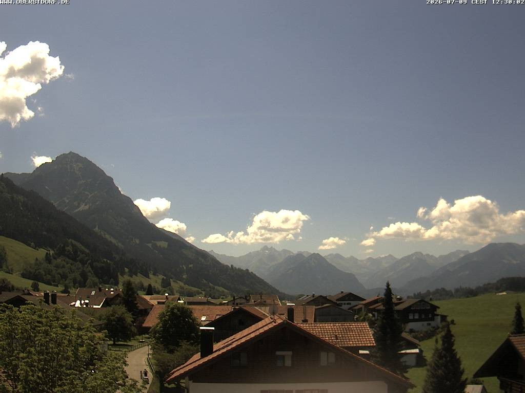Archiv Foto Webcam Schöllang