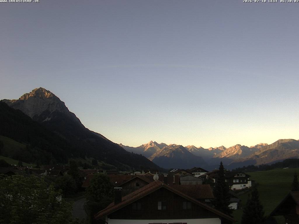 Archiv Foto Webcam Schöllang