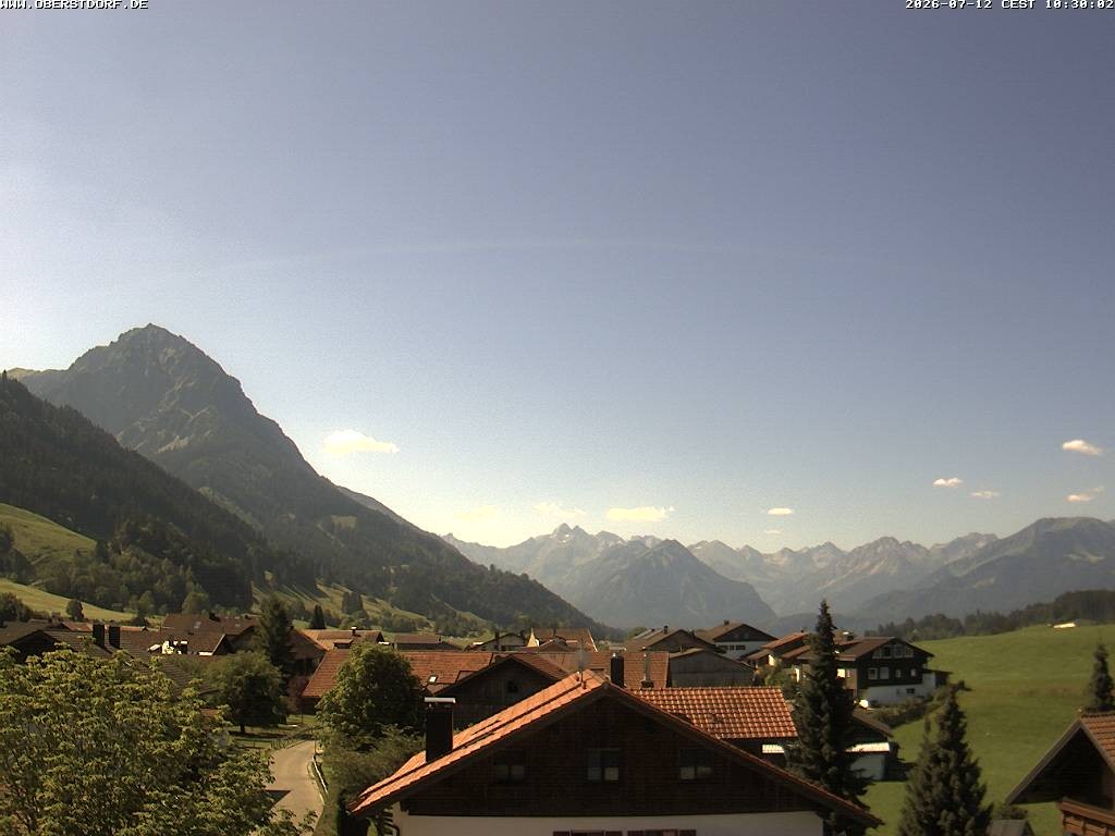 Archiv Foto Webcam Schöllang