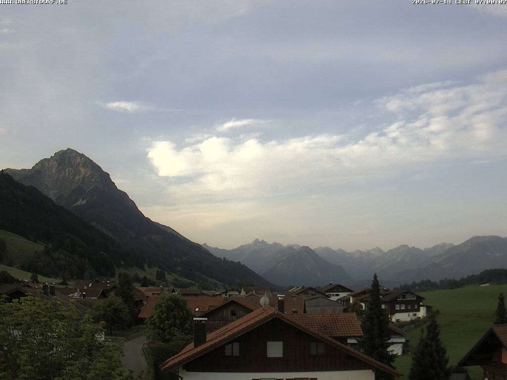 Archiv Foto Webcam Schöllang