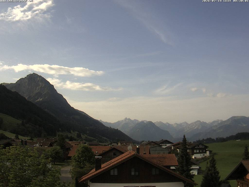 Archiv Foto Webcam Schöllang