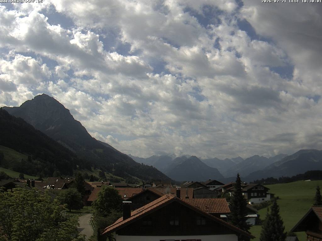 Archiv Foto Webcam Schöllang