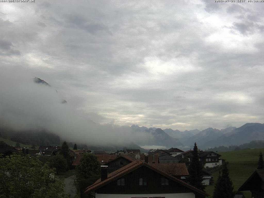 Archiv Foto Webcam Schöllang