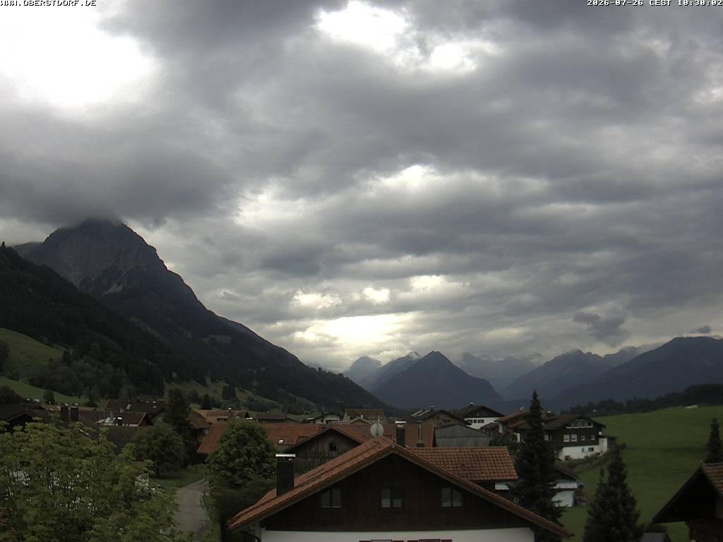 Archiv Foto Webcam Schöllang