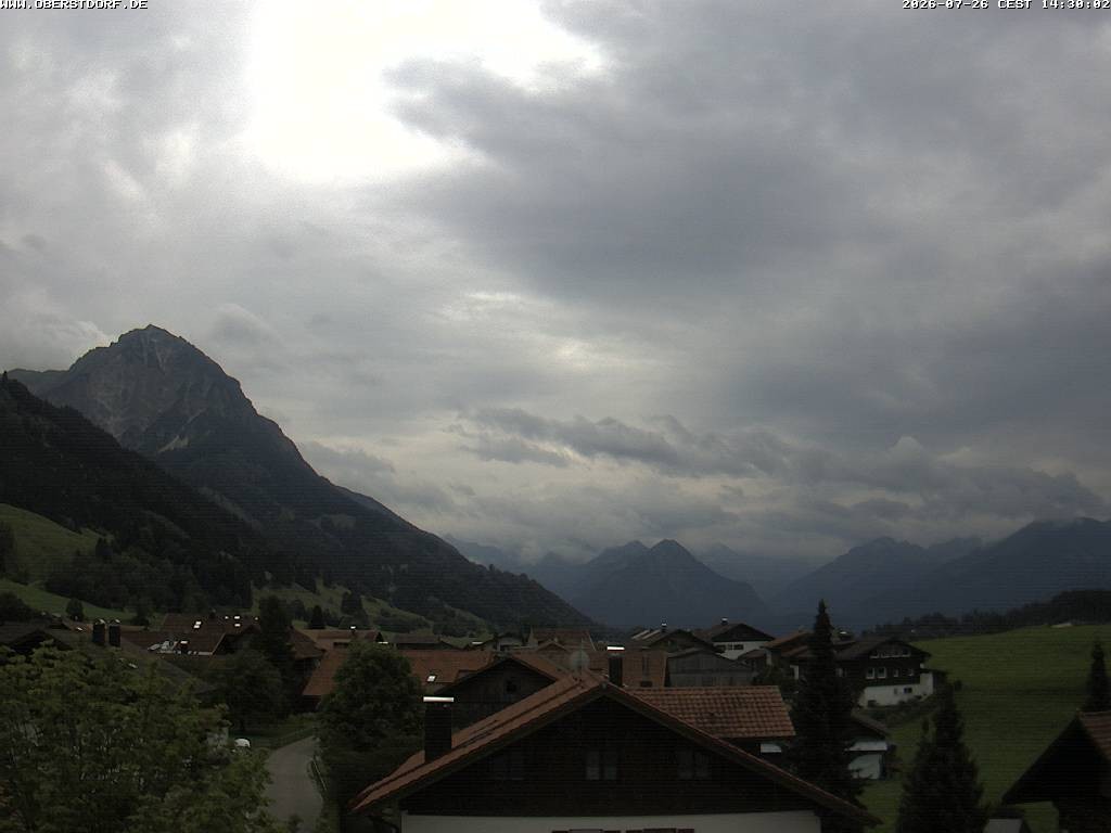 Archiv Foto Webcam Schöllang