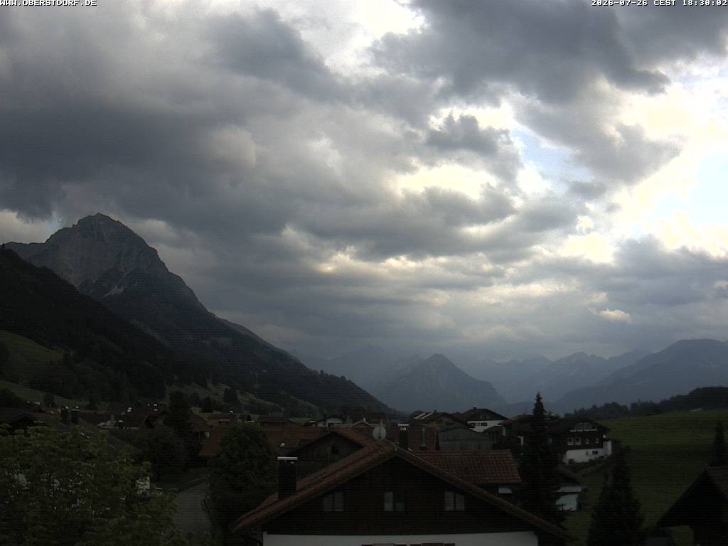 Archiv Foto Webcam Schöllang