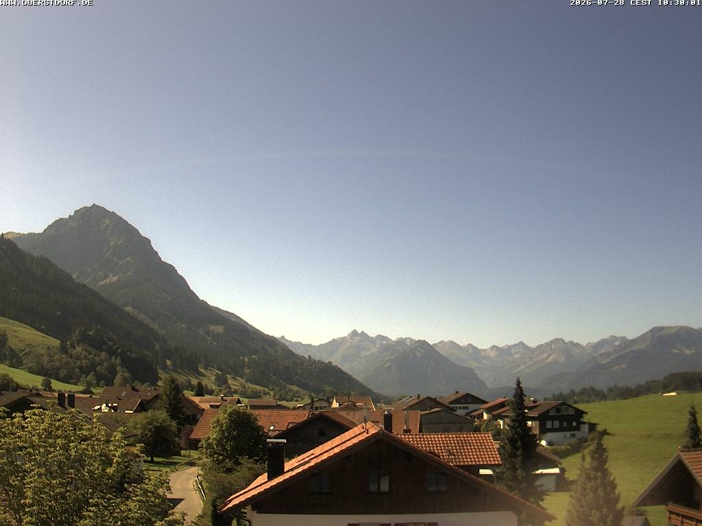 Archiv Foto Webcam Schöllang