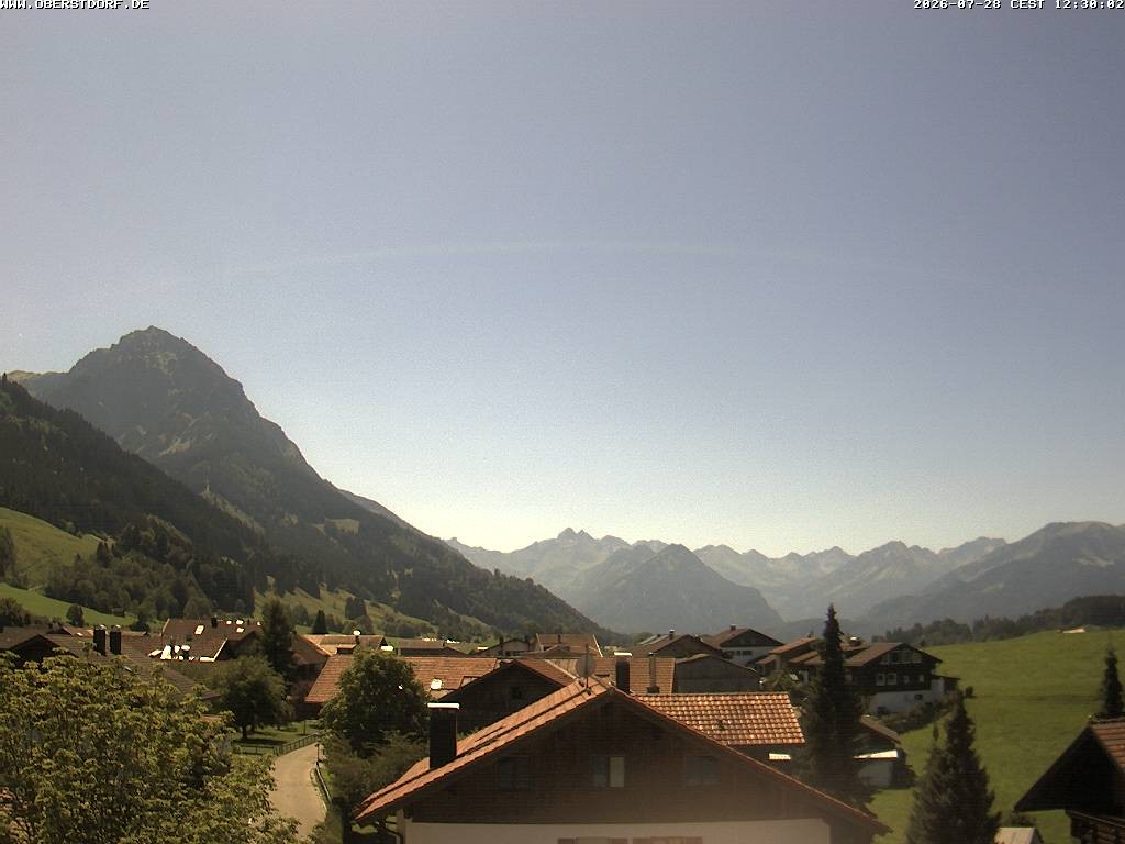 Archiv Foto Webcam Schöllang