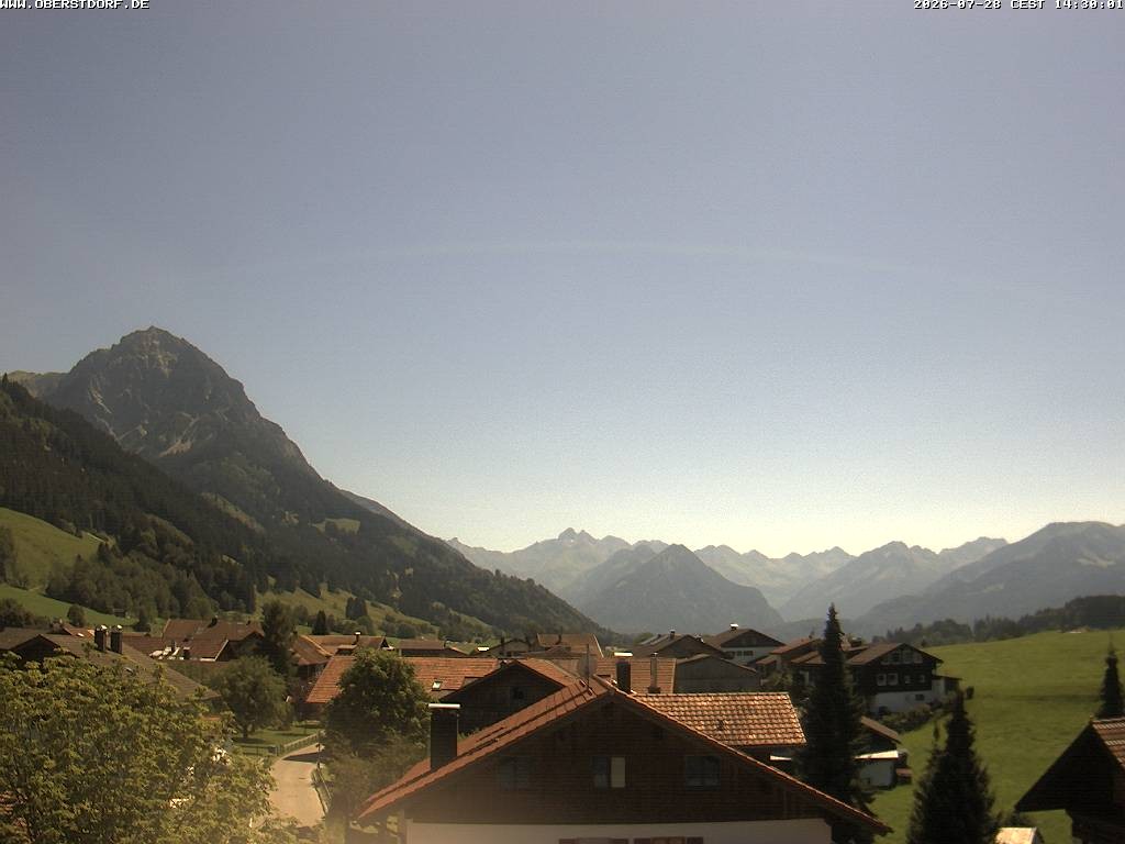 Archiv Foto Webcam Schöllang