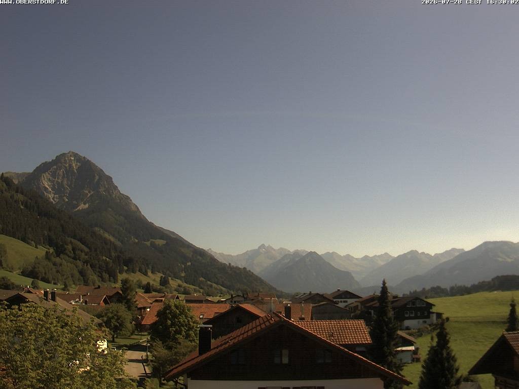 Archiv Foto Webcam Schöllang