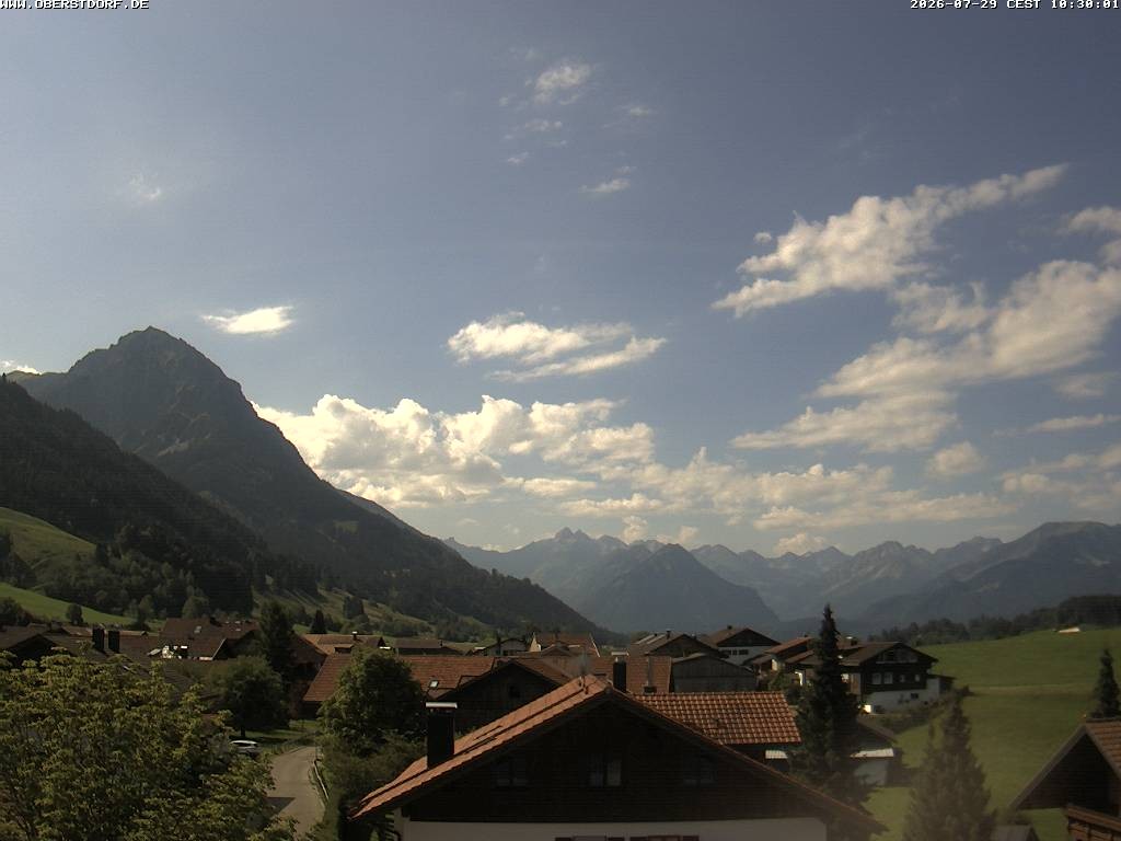 Archiv Foto Webcam Schöllang
