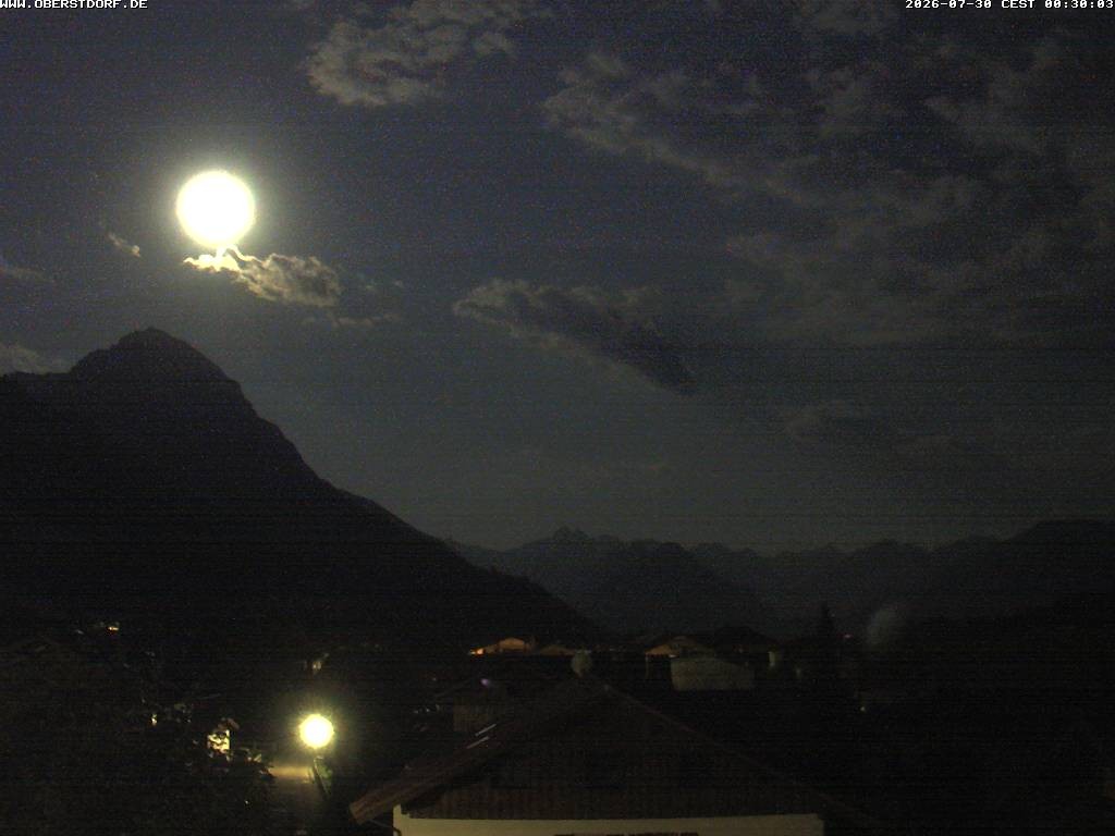 Archiv Foto Webcam Schöllang